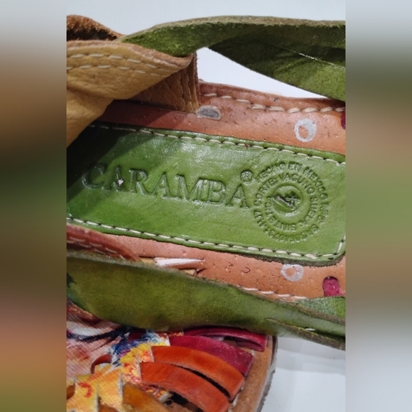 FRIDA KAHLO LEATHER HUARACHES NWOT - Picture 5 of 7